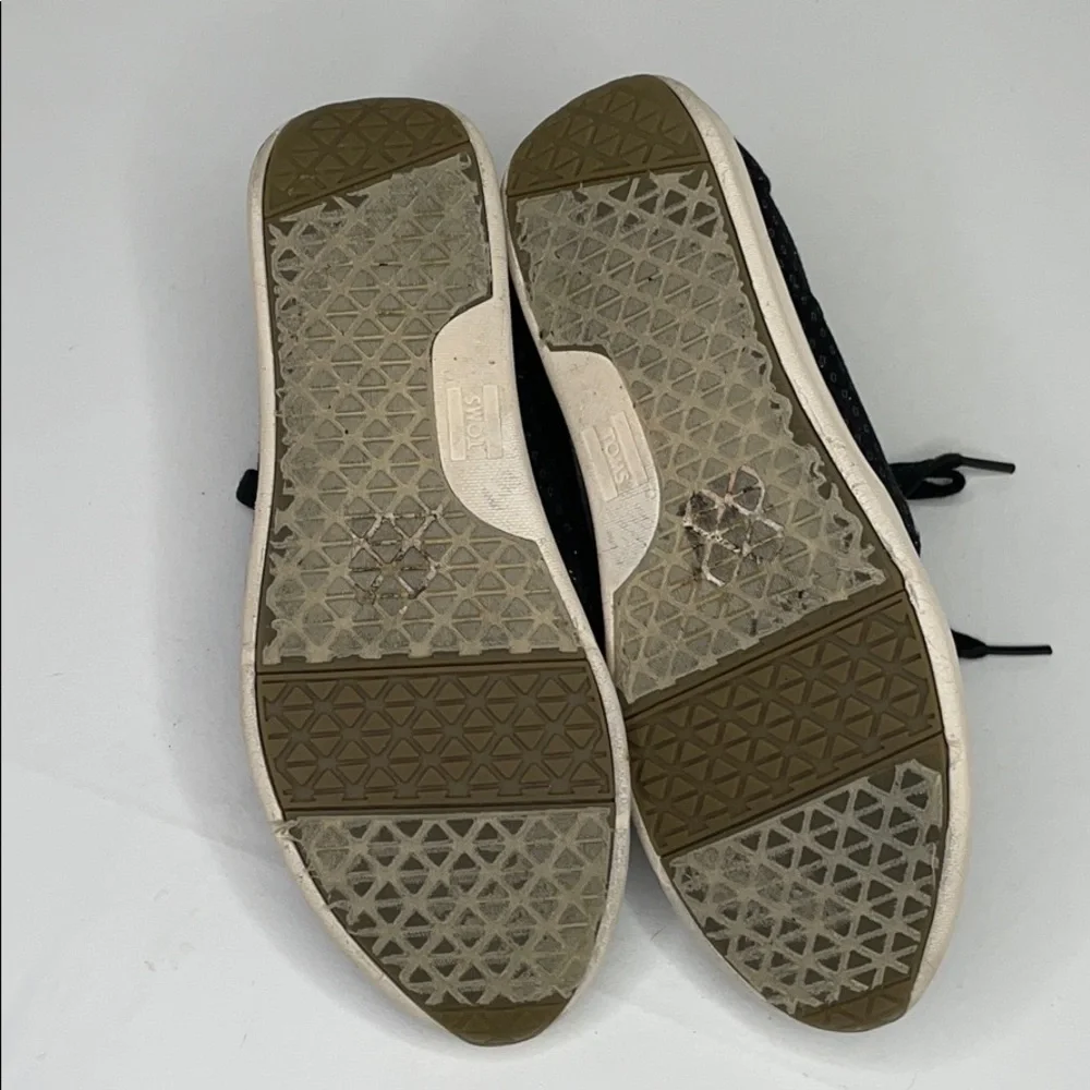 TOMS Women's Del Rey Sneakers black sz‎ 8